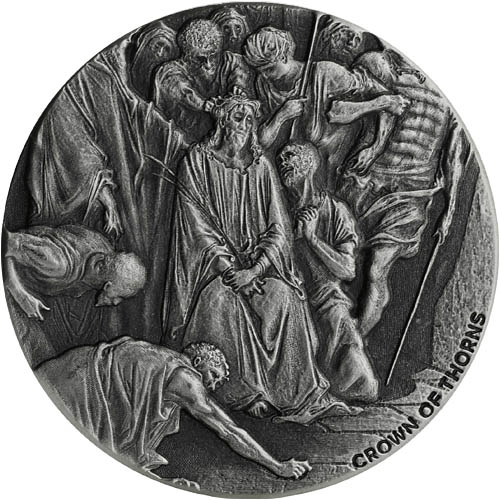 Thorns Biblical Silver Coin 