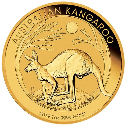 Australian Gold Kangaroo Coin 