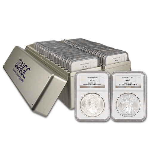 american silver eagle 34-coin