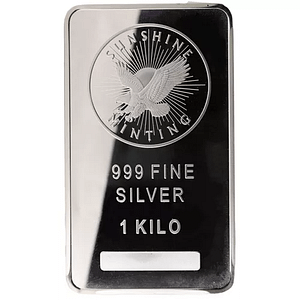 Kilo Sunshine Silver Bar